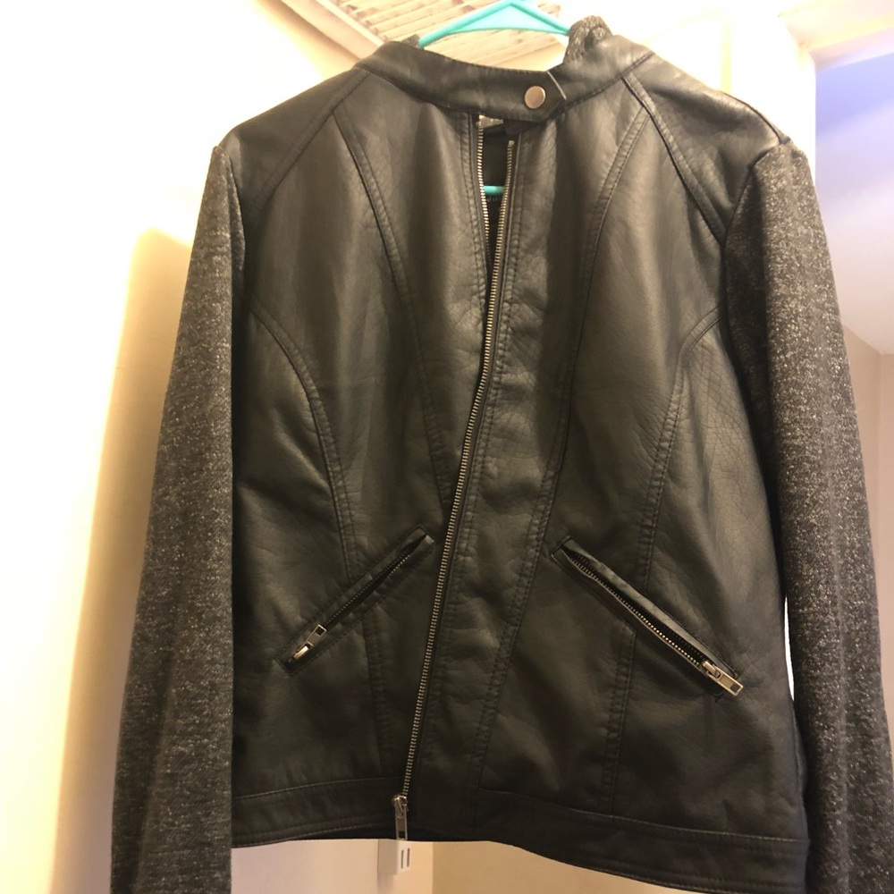 Leather jacket